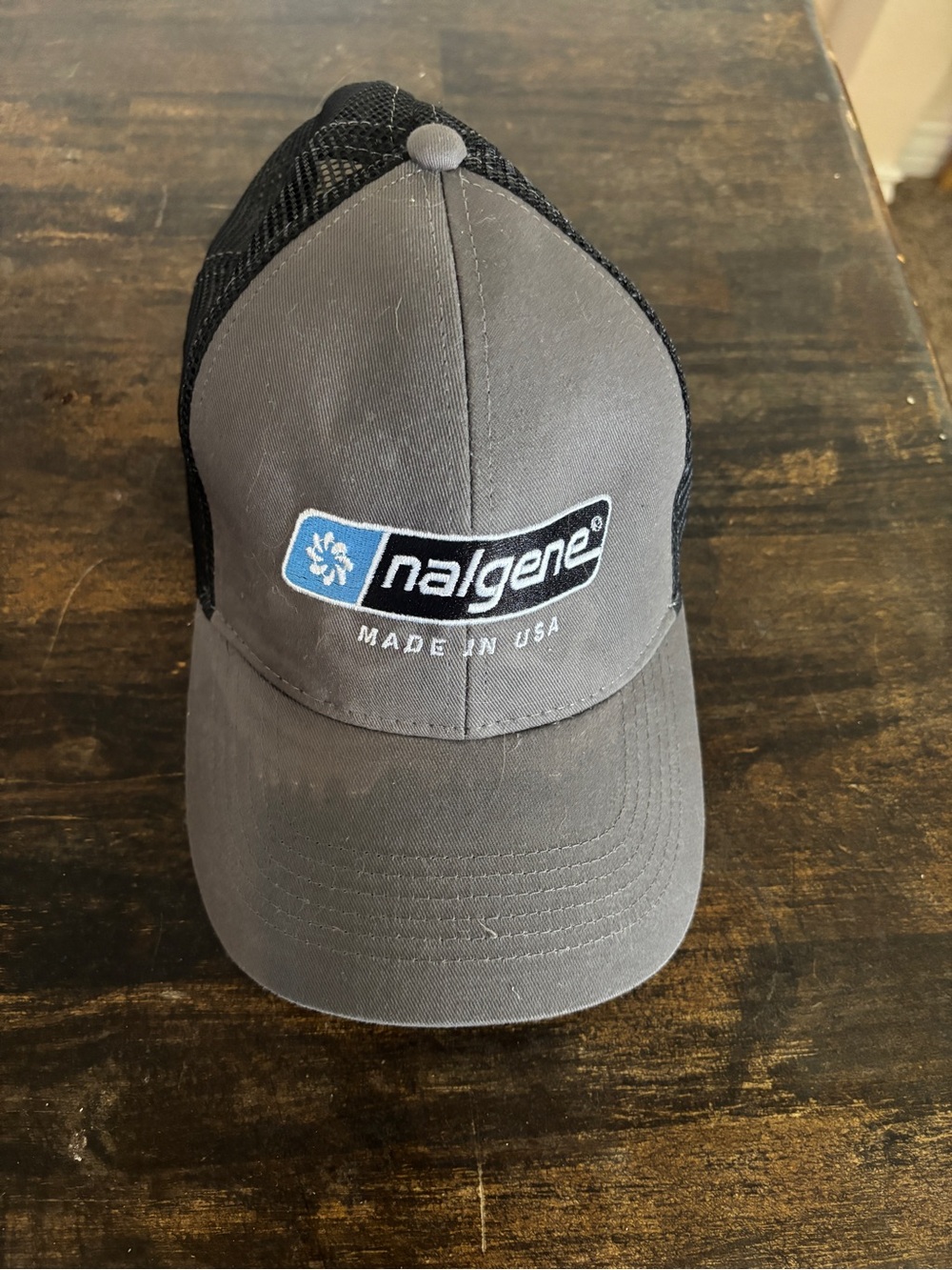 Nalgene Gray & Black Mesh Trucker Hat